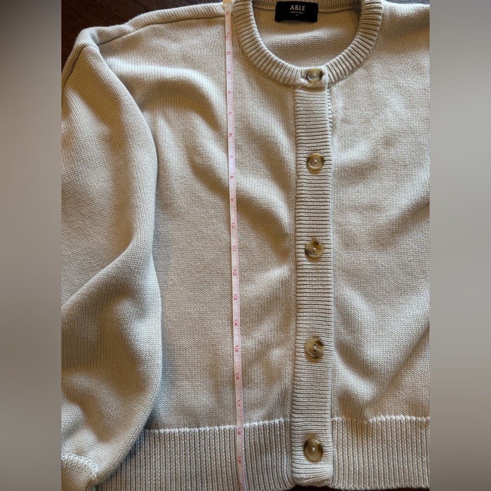 Able Cream Knit Sweater - Picture 4 of 5